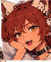 Reference — pleased with herself